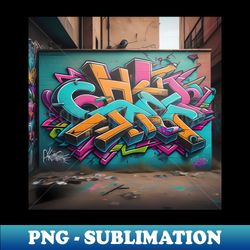 grafiti - trendy sublimation digital download - vibrant and eye-catching typography
