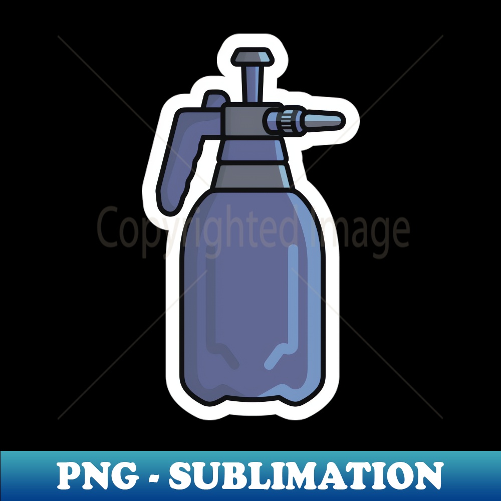 OF-8940_Disinfect and Cleaning Spray Bottles vector illustration Home cleaning service objects icon concept Cleaning spray bottle nozzle close up vector design