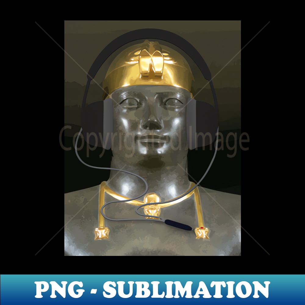 OI-9775_Egyptian King with Headphone 1210.jpg