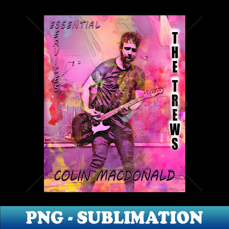 OZ-28071_The Trews in Concert Special one of a kind image of Colin MacDonald vocalistguitarsongwriter for The Trews shot by band photographer Philip C Perron 28