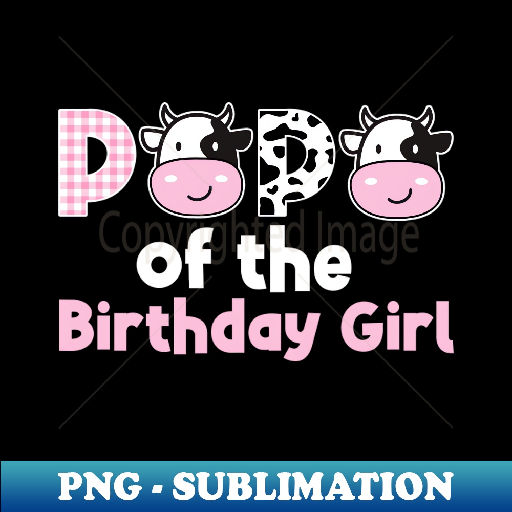 PA-21543_Papa Of Birthday Girl Cow Themed Farm Print 9096.jpg