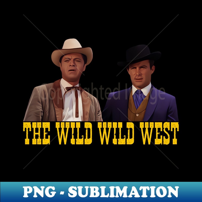 PB-28107_The Wild Wild West - Jim West Artemus Gordon - 60s Sci Fi Western 3197.jpg