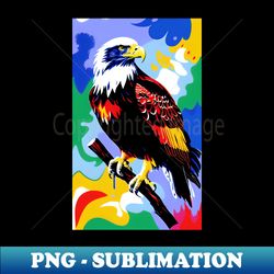 white-headed sea eagle - professional sublimation digital download - boost your success with this inspirational png download
