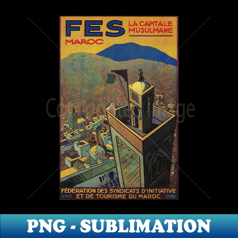PH-19551_Moroccan Travel Poster Fes 6697.jpg