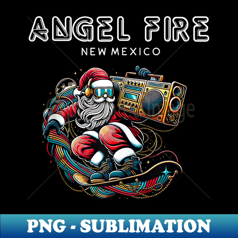 PI-1896_Angel Fire New Mexico - Cool Snowboard Christmas Santa 0009.jpg