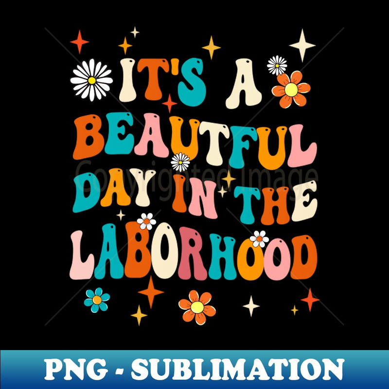 PN-17268_Labor Delivery Nurse Its A Beautiful Day In The Laborhood 3824.jpg