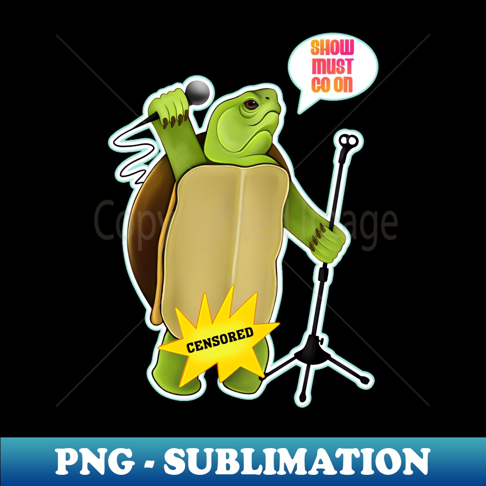 PY-28988_Turtle with microphone show must go on 2918.jpg