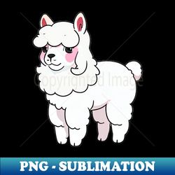 cute alpaca love adorable farm animals - artistic sublimation digital file - transform your sublimation creations