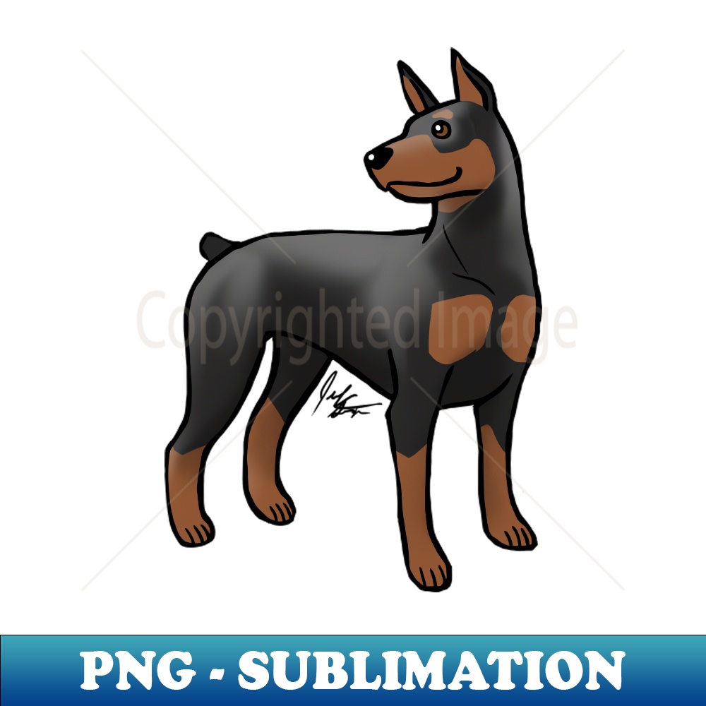 QB-9019_Doberman - Doberman Pinscher - Black and Red 8251.jpg