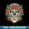 QD-25460_Skull with Orange Roses 3363.jpg