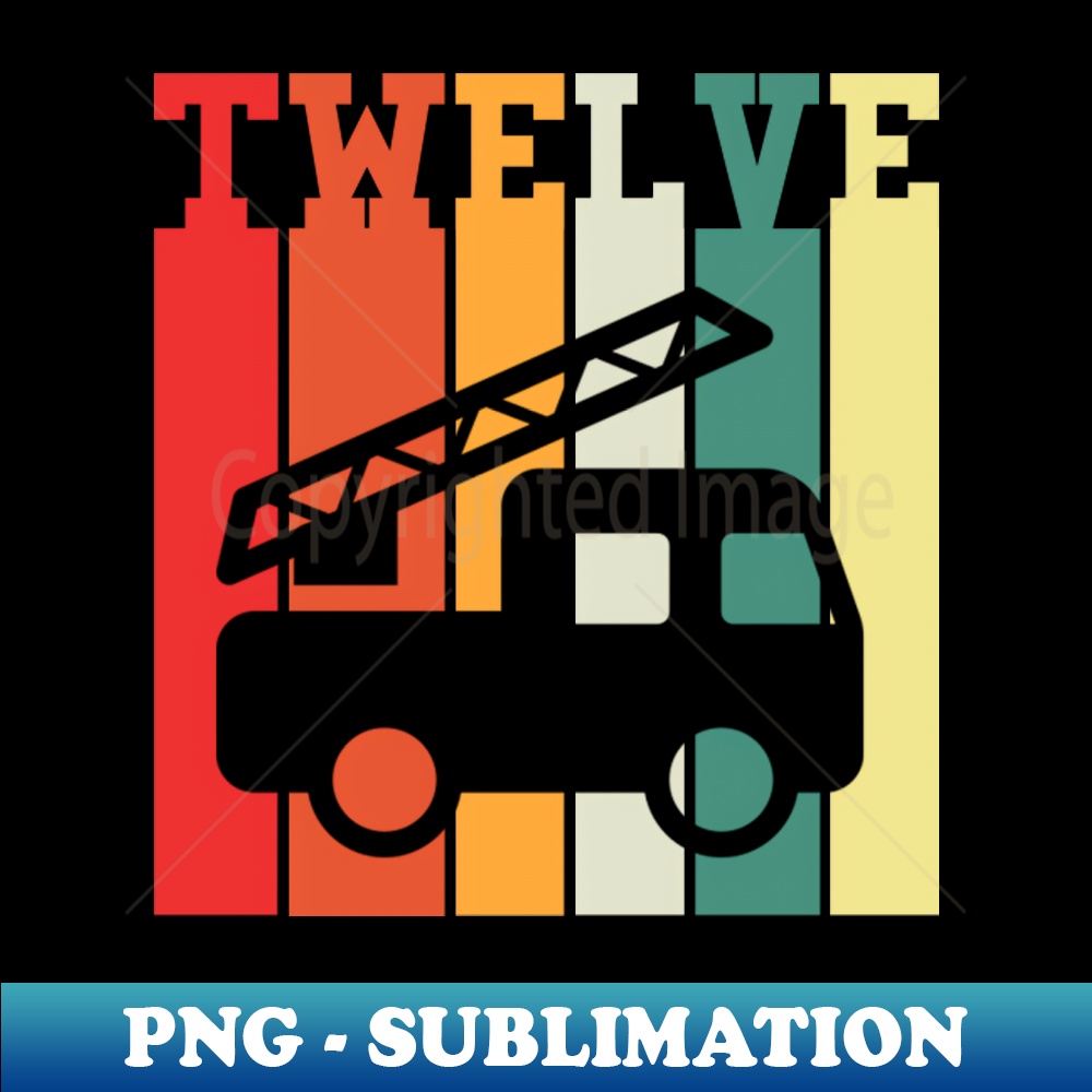 QM-071_12 Year Old Fire Truck Birthday 12th Birthday Boy Girl 3362.jpg