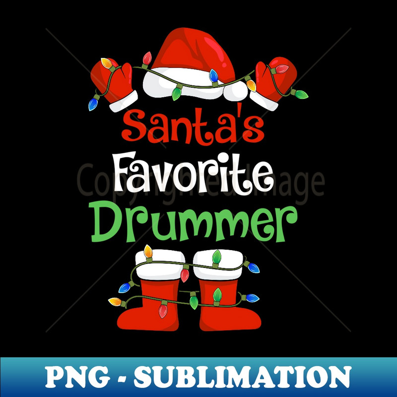 QX-24484_Santa's Favorite Drummer Funny Christmas Pajamas 0420.jpg