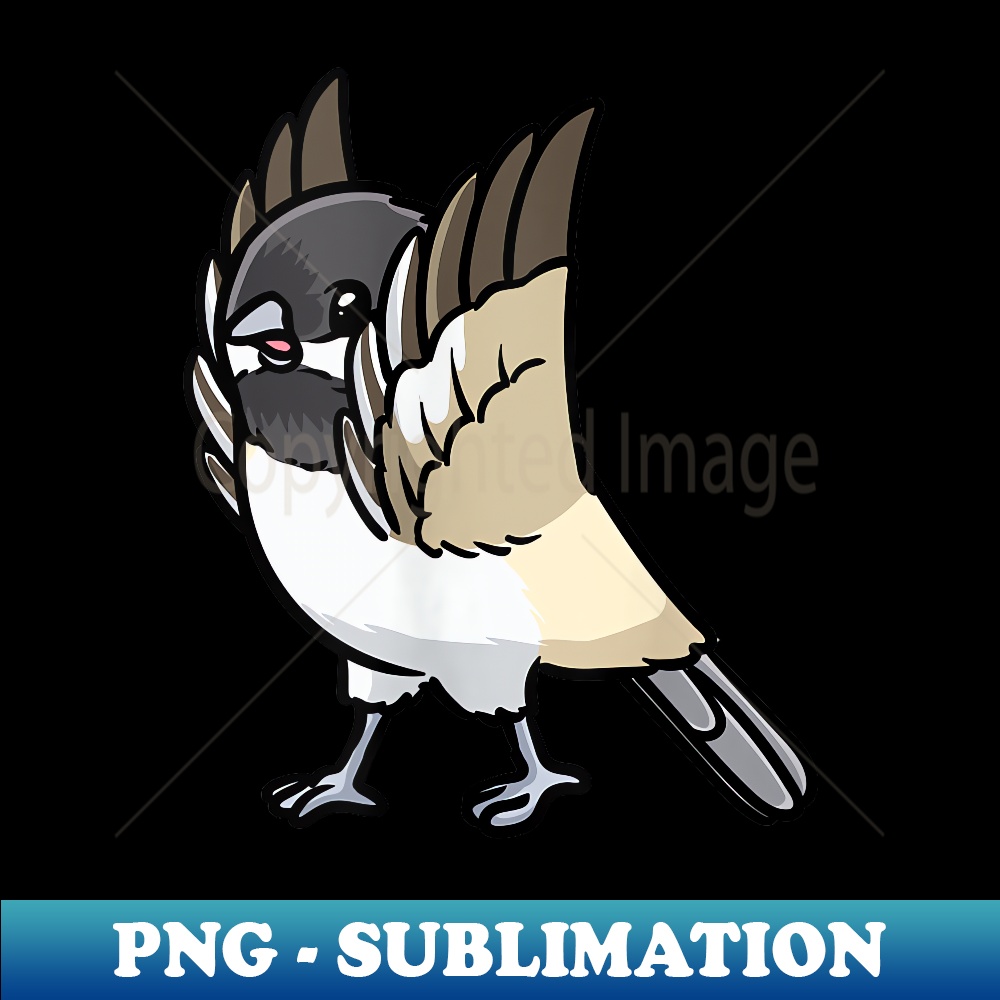 QX-4283_Black Capped Chickadee Kawaii Emoticon Bird Watching 0141.jpg