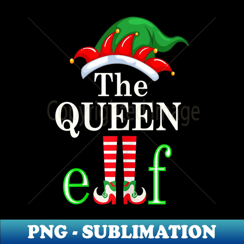RF-24121_s The Queen Elf Family Matching Group Christmas Pajama 0166.jpg