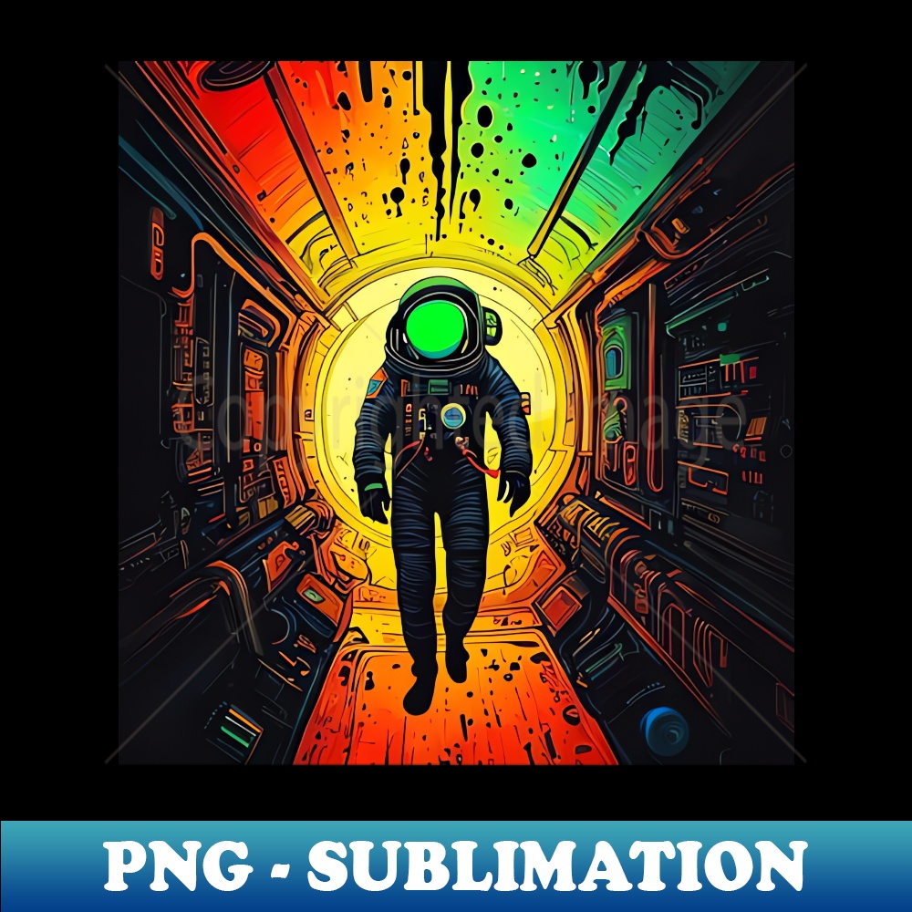 RF-2464_Astronaut Spacecraft Retro 80s 70s Art design 7647.jpg