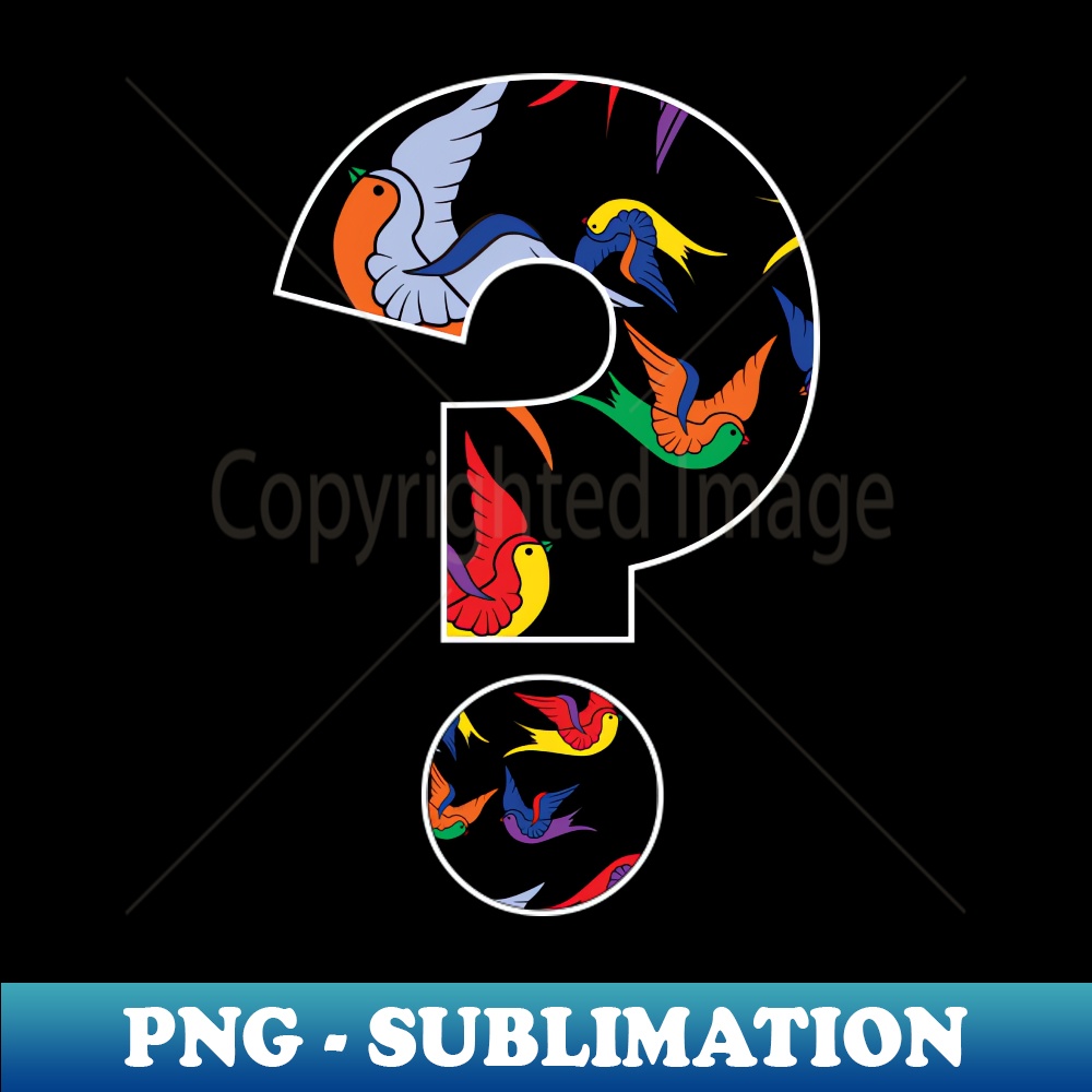 RI-17362_Large retro style question mark with swallow birds 3665.jpg