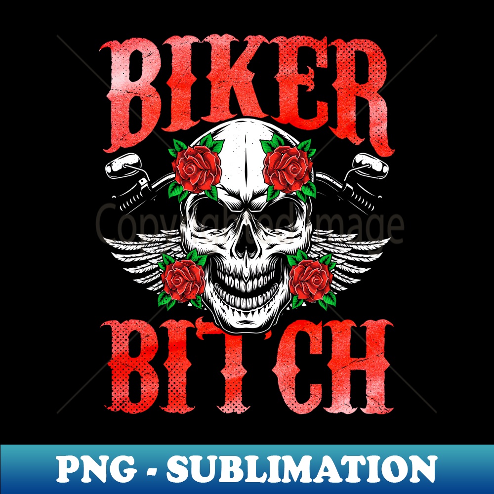 RJ-3945_Biker Skull Motorcycle Sexy Bitch Babe Chick Red Rose 0071.jpg
