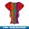 RN-22958_Rainbow Red Elephant on Purple 1112.jpg