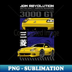 3000gt jdm car - modern sublimation png file - perfect for sublimation art