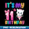 SL-16937_Kids Its My 11th Birthday Shirt Girl Kitty Theme Party 7712.jpg