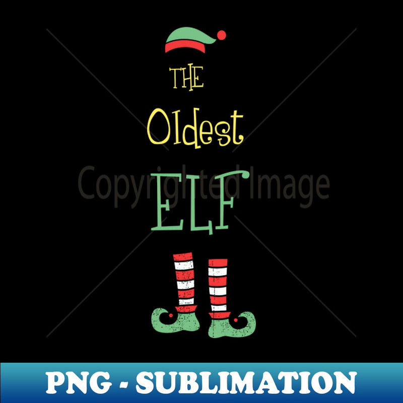 TK-27877_The Oldest Elf Shirt Christmas Elf Tee Matching Family Tshirt Funny Christmas Holiday Gift 7947.jpg