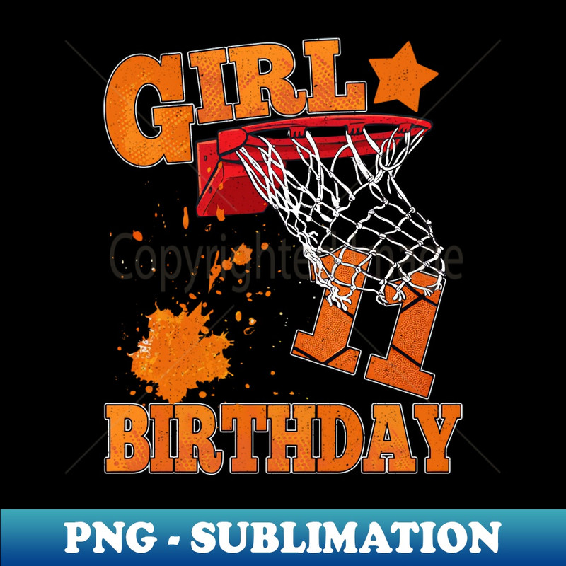 TO-16850_Kids 11th Birthday Basketball Shirt For Girl 11 Years Old 9833.jpg