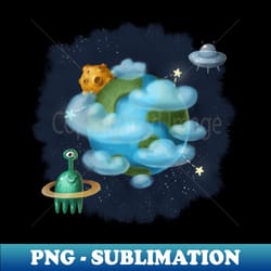 planet earth n space - trendy sublimation digital download - revolutionize your designs