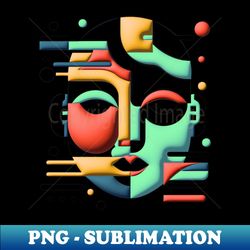face - exclusive sublimation digital file - unlock vibrant sublimation designs