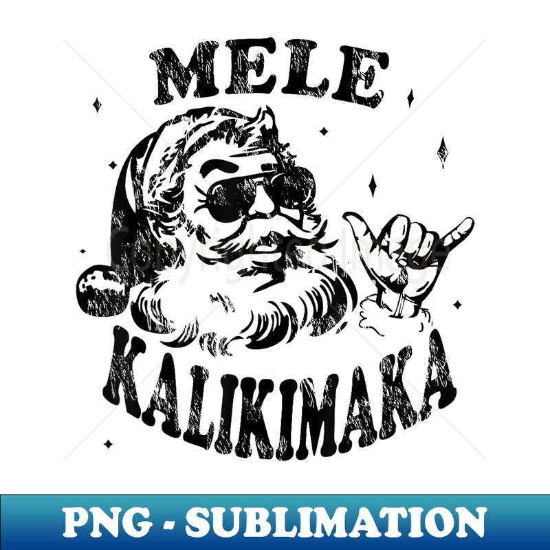 VG-007_ Christmas Santa shaka Mele Kalikimaka Retro Hawaii 0001.jpg