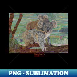 koalas cuddling - sublimation-ready png file - perfect for sublimation mastery