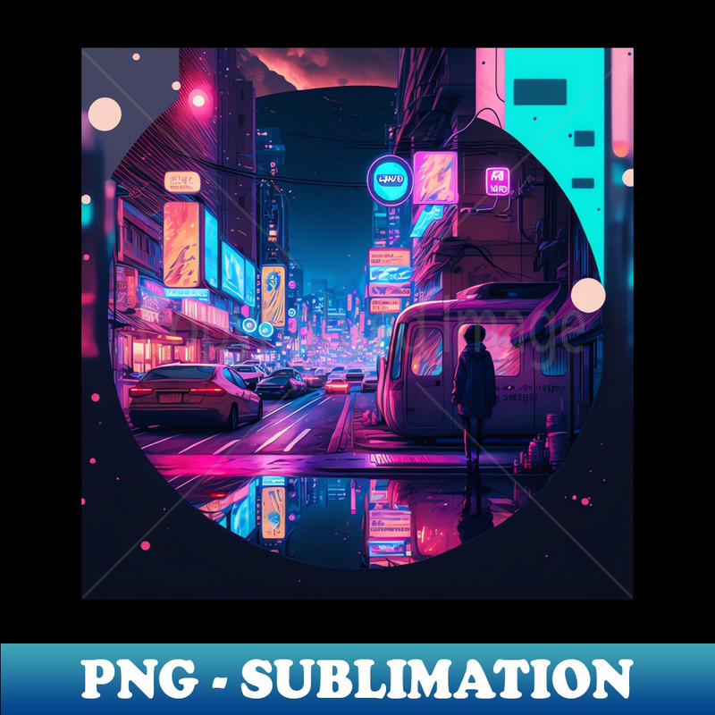 VZ-20423_Neon Microcosm - Cyberpunk Cityscape Skyline 1099.jpg