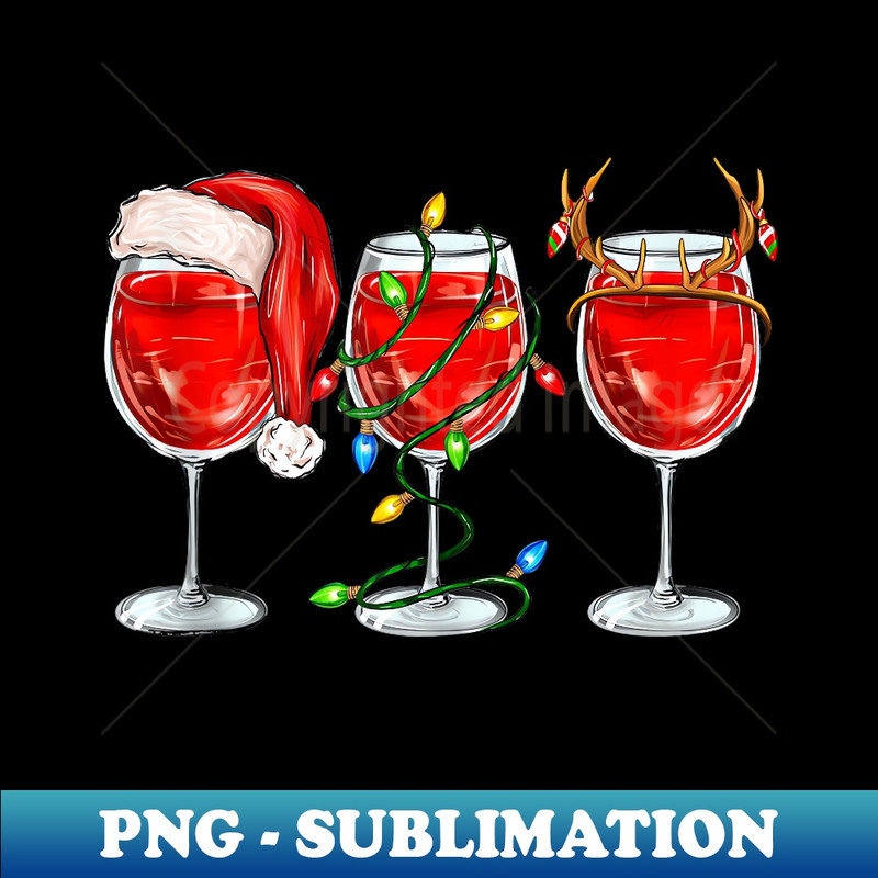 WQ-30664_Wine Glass Santa Hat Christmas Lights Funny Wine Lovers 0229.jpg