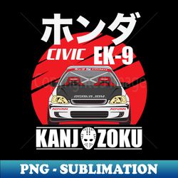 jdm civic ek9 kanjozoku - premium sublimation digital download - revolutionize your designs