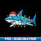 XZ-11721_Funny Shark Santa Matching Family Christmas Pajama 0207.jpg