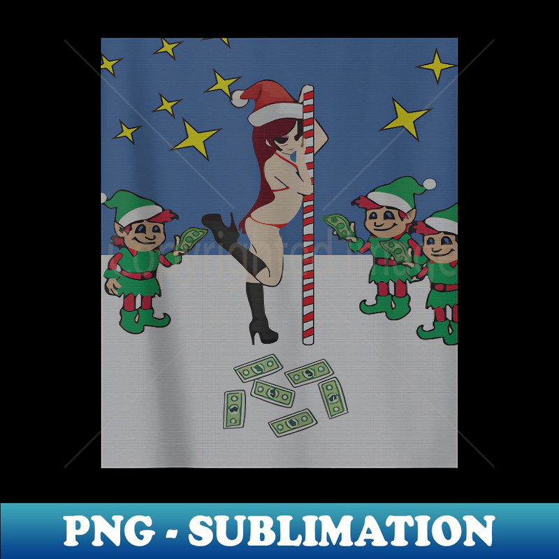 YG-20343_Naughty Santa Stripper Pole Dance Ugly Christmas er 0343.jpg
