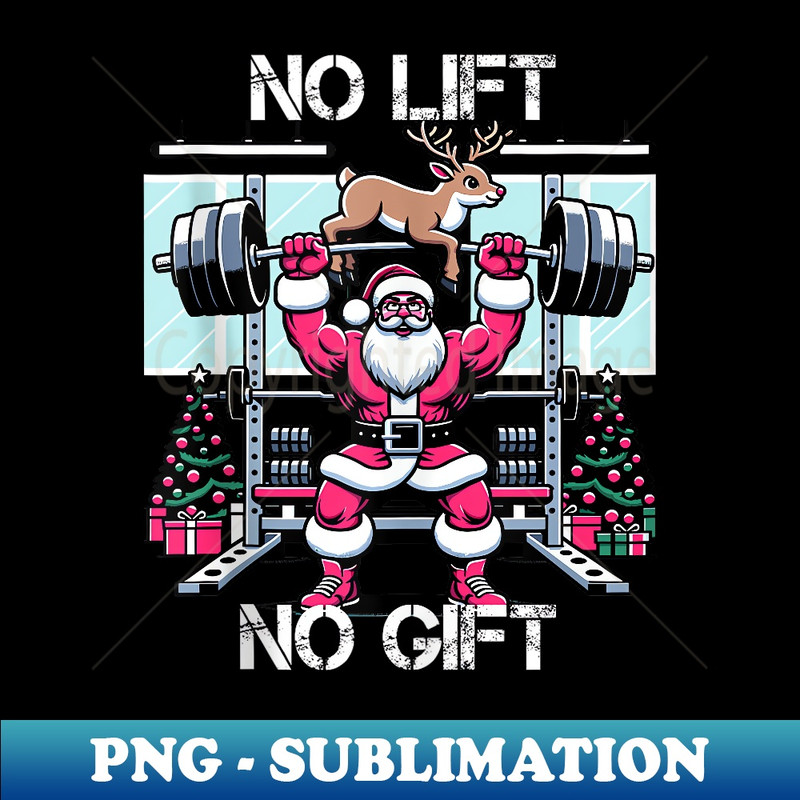 YK-20712_No Lift No Santa Claus Pink Christmas Gym Bodybuilding 0351.jpg