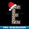 YN-17649_Letter E Initial Name Leopard Plaid Santa Hat Christmas 0287.jpg