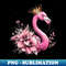 YO-22002_Pink flamingo flowers with crown 1925.jpg
