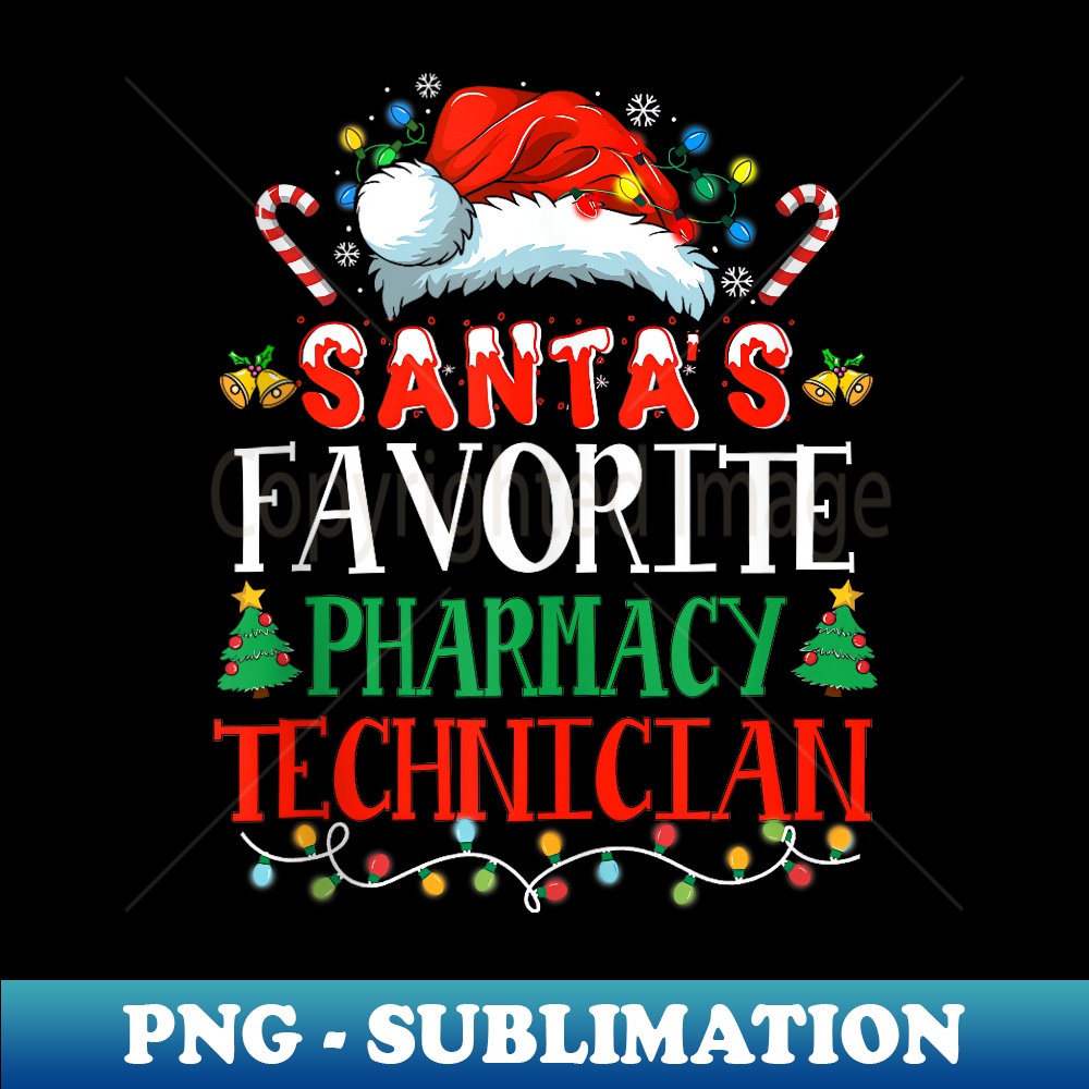 YP-24514_Santa's Favorite Pharmacy Technician Christmas Funny Idea  0454.jpg