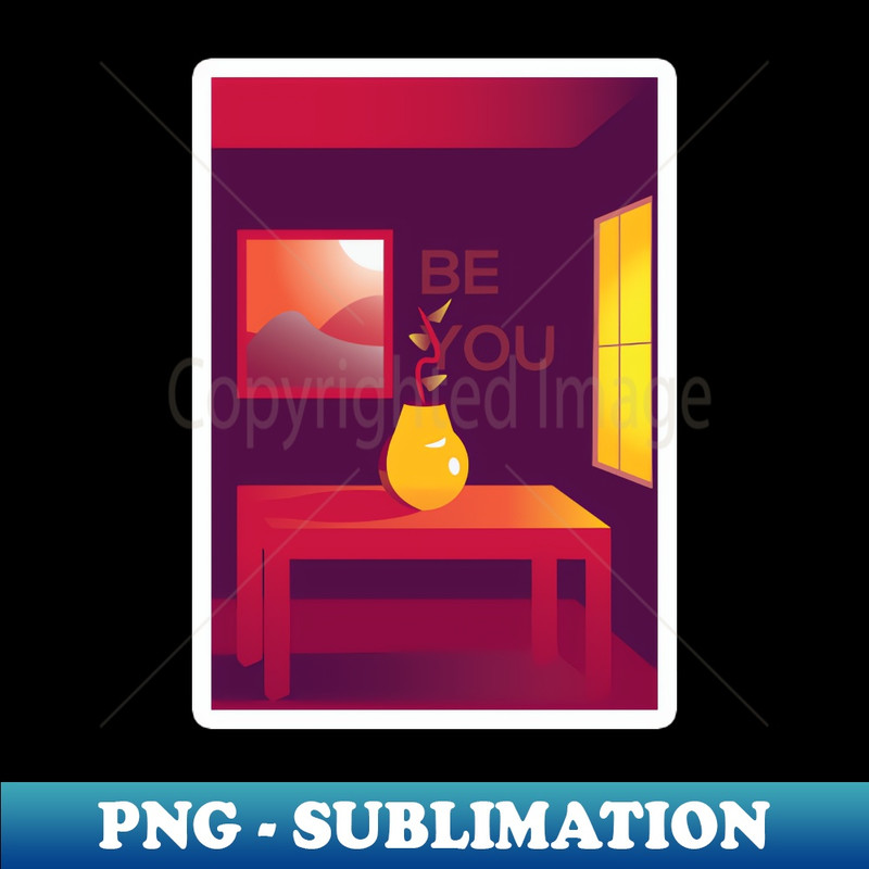 YS-15567_Interior Room Cute Vase Art Be You 2972.jpg