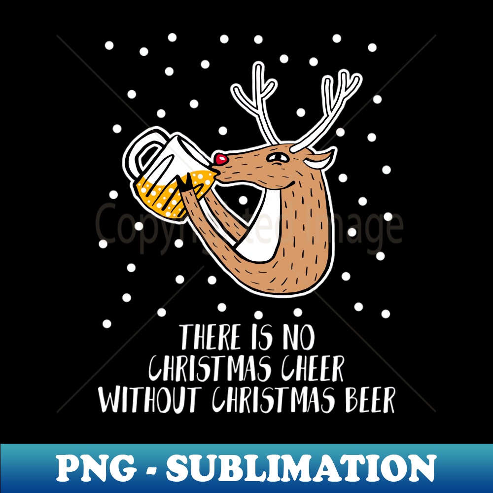 YW-28140_There Is No Christmas Cheer Without Christmas Beer Shirt Funny Beer Christmas Santa Tshirt Beermas Holiday Gift Funny Beer Party Tee 7313.jpg