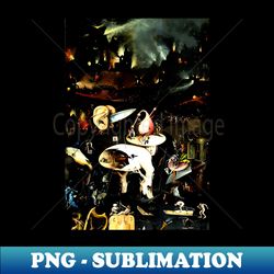the garden of earthly delights - hieronymus bosch vintage horror art shirt - instant sublimation digital download - vibrant and eye-catching typography
