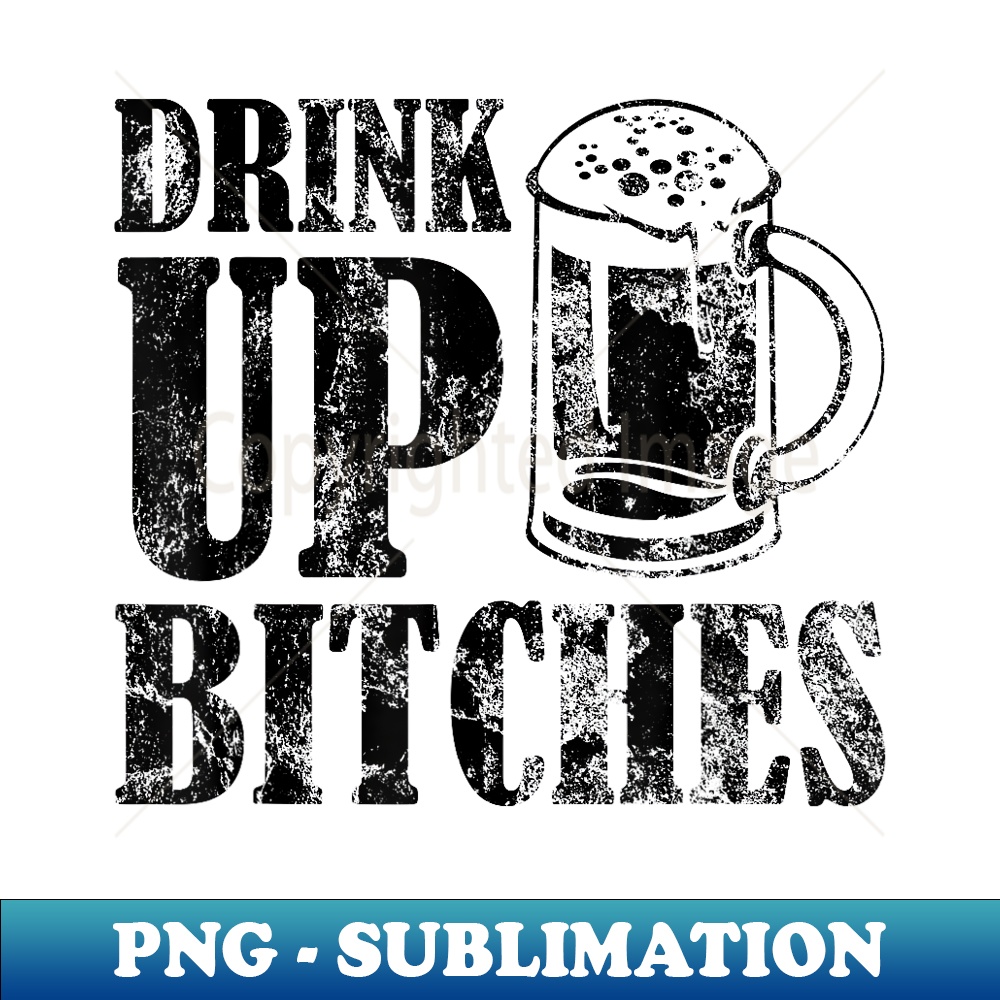 ZL-26144_St Patricks Day Green Drinking T , Drink Up Bitches 0503.jpg