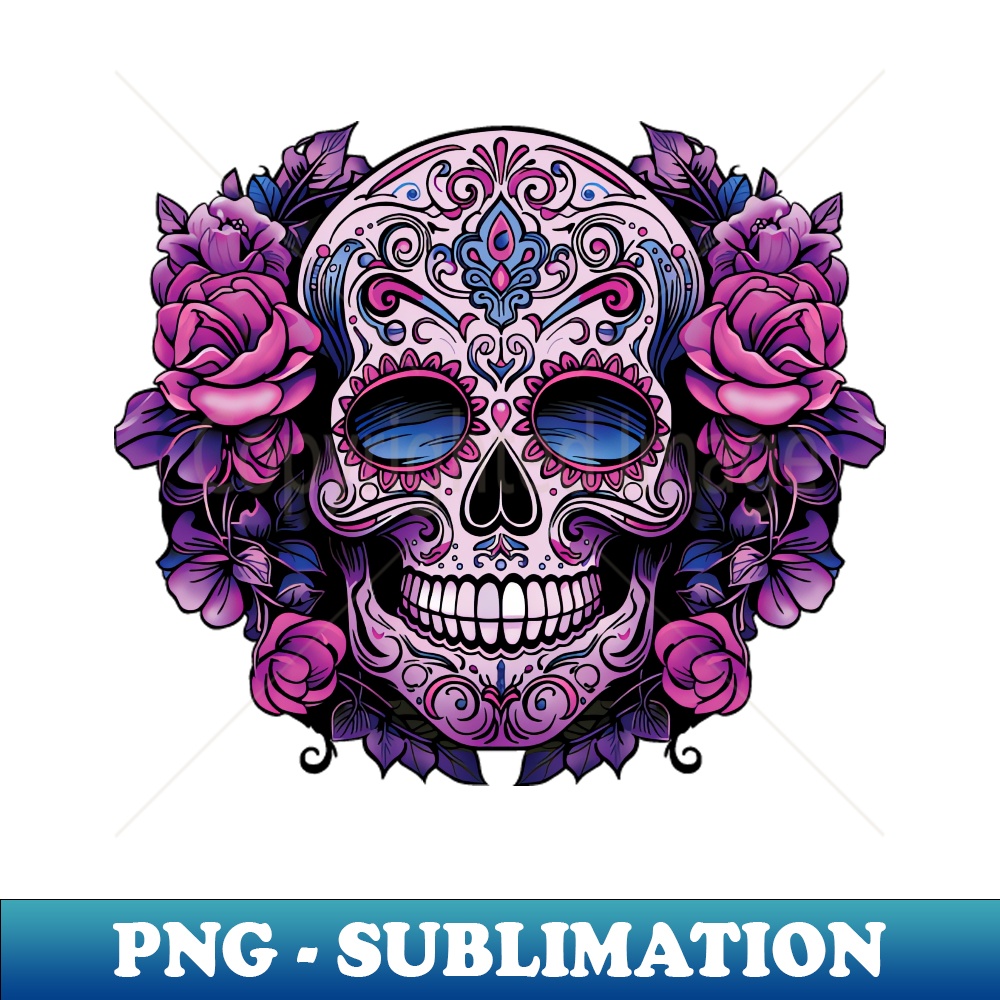 ZN-22750_Purple Day of the Dead Skull 8408.jpg