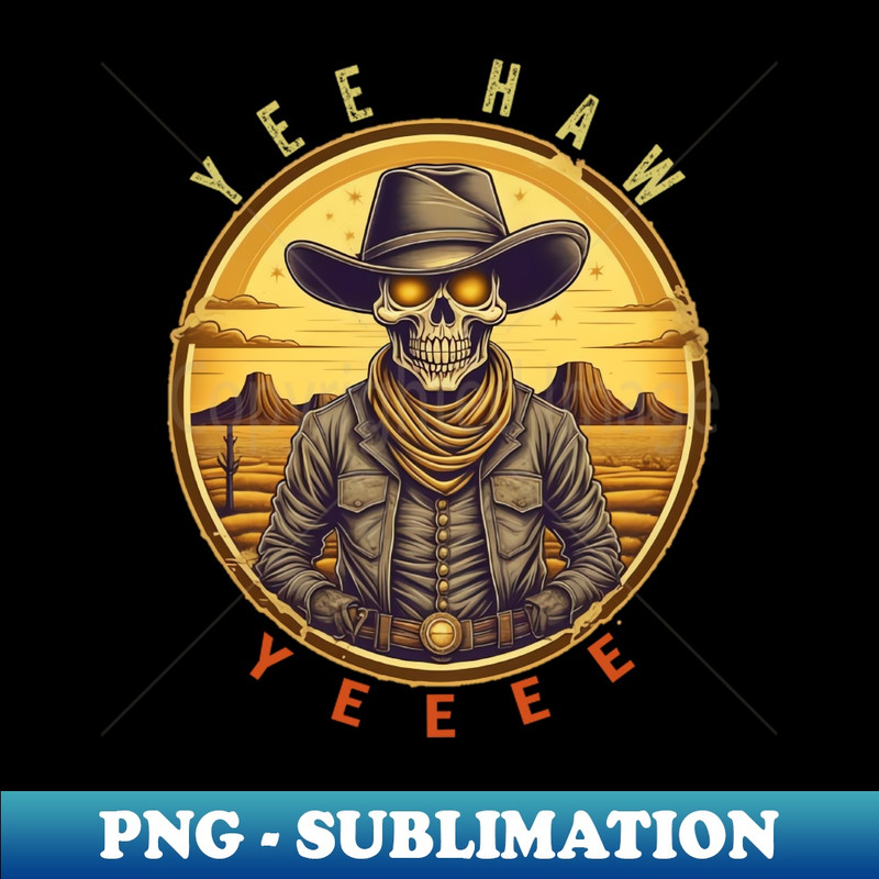 ZS-25371_Skeleton yee haw desert ghost cowboy with gun Halloween 6266.jpg