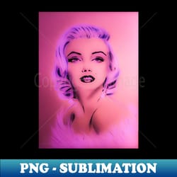 pop art marilyn m - png transparent sublimation file - vibrant and eye-catching typography