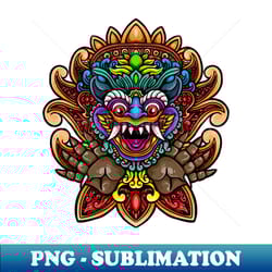 bali barong mask - special edition sublimation png file - spice up your sublimation projects