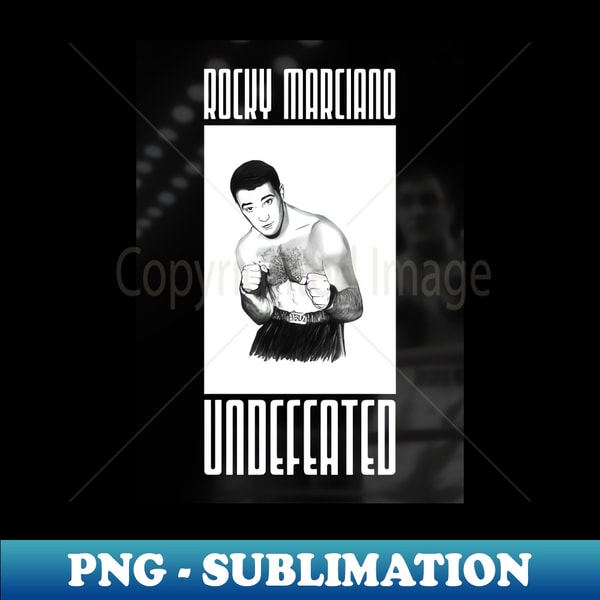 Undefeated File Download Rocky Marciano Undefeated - PNG Transparent Digital Download | Inspire ...