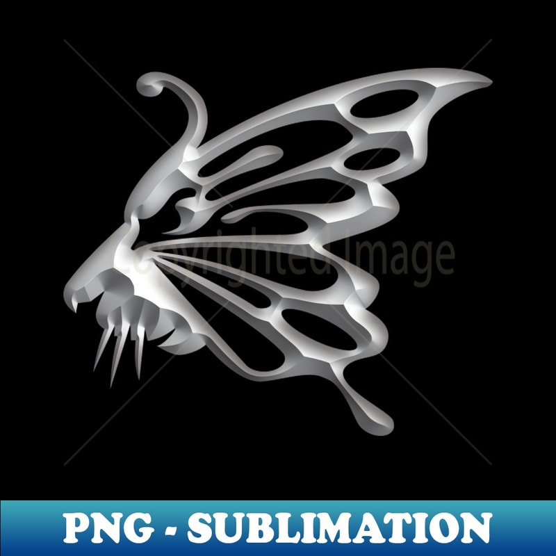 LM-76875_Wolf and butterfly 3d super soft blend drawing cute cool colorful 9528.jpg