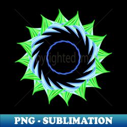 Green mandala - Exclusive PNG Sublimation Download - Perfect for Personalization